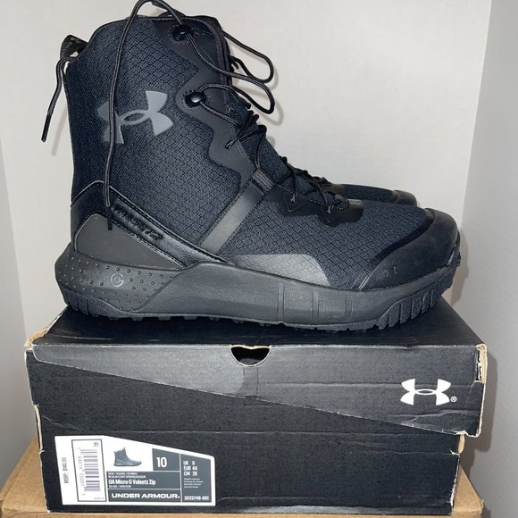 Men's size 10 Under Armor Micro G Valsetz Zip BRAND NEW - Picture 4 of 5